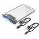 USB 3.1 Type C (10Gbps) Hard Drive Enclosure for 2.5 Inch SATA III HDD SSD